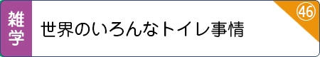 世界のいろんなトイレ事情