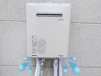 給湯器からの水漏れ